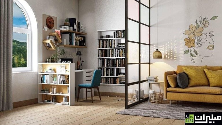 دیزاین اتاق کار و خواب؛ دنیایی بی‌نظیر برای فریلنسرها!