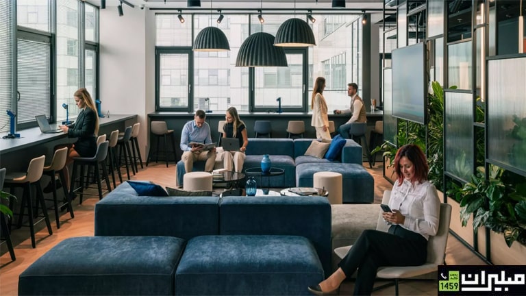 اهمیت تفکیک فضاها در دکوراسیون اداری با استفاده از مبلمان اداری