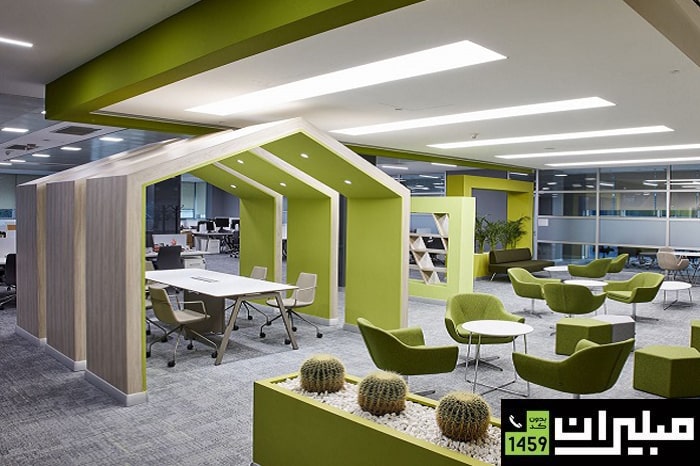 رنگ‌ها در دکوراسیون اداری