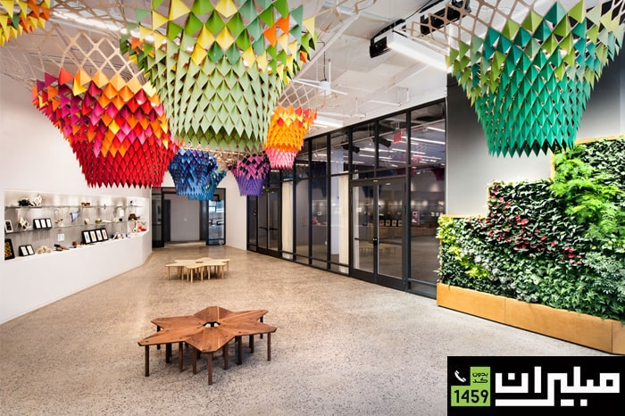 فلسفه طراحی دکوراسیون اداری Etsy