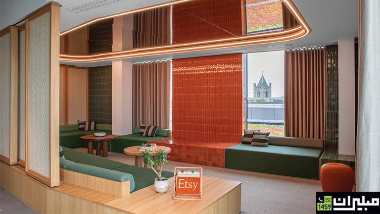 دکوراسیون اداری شرکت اتسی؛ پرچمدار خلاقیت در طراحی و چیدمان جذاب در دنیا! 